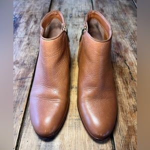 Sam Edelman | Womens Petty Saddle Leather Ankle Boots | 7.5 | EUC